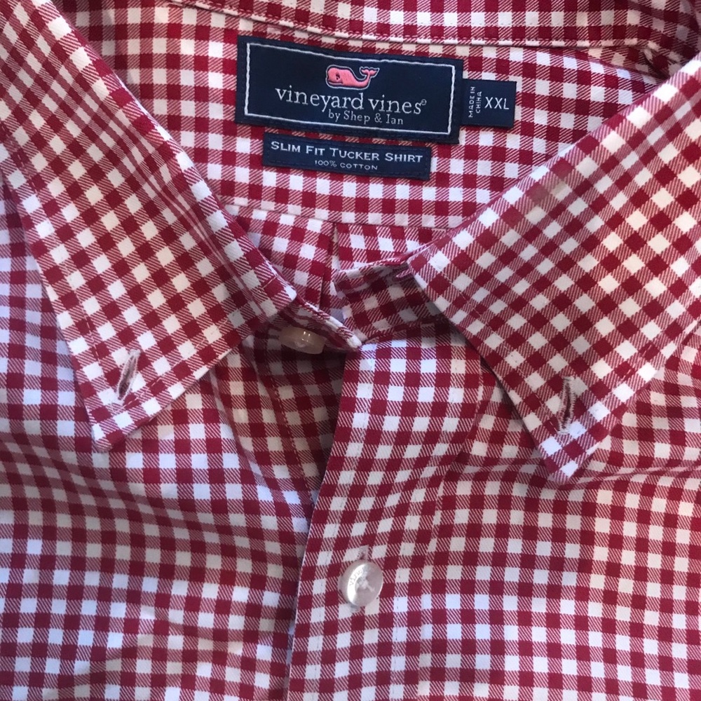 Bottom Up Vineyard Vines Dress Shirt XXL